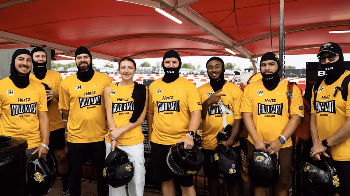 Hertz Gold Kart Series out-of-home placement 4