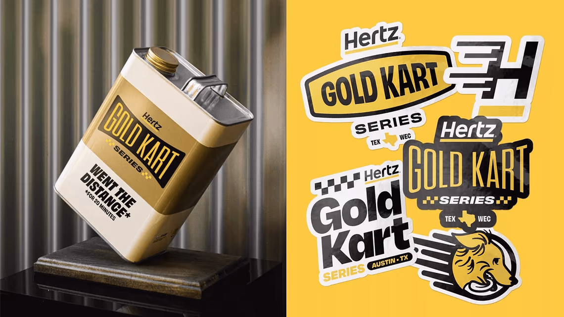 Hertz Gold Kart Series out-of-home placement 7